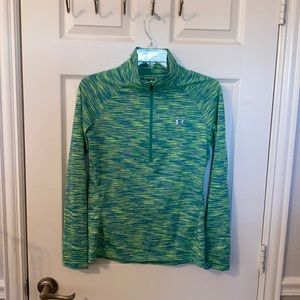 Underarmour semi fitted long sleeve zip up